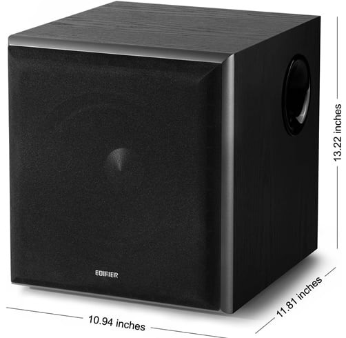 Subwoofer Edifier T5 – Negro — vista 2