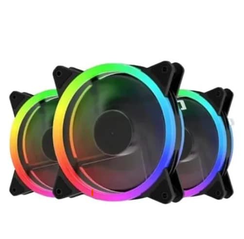 Checkpoint RGBF100 120mm Negro RGB Pack De 3 — vista 2