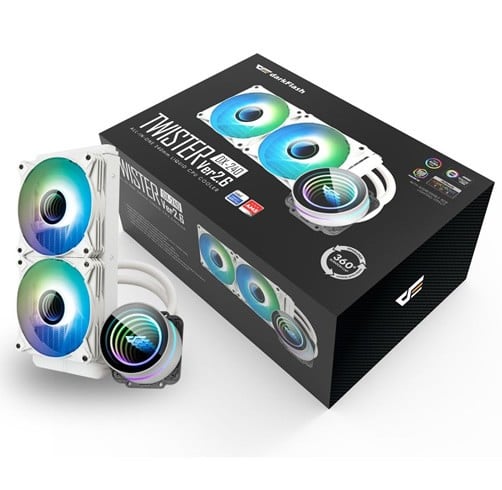 DarkFlash Twister DX-240 Ver2.6 – Blanco — vista 2