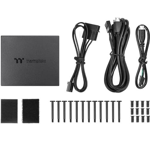 Thermaltake ToughFan 12 RGB Pack De 3 Negro — vista 3
