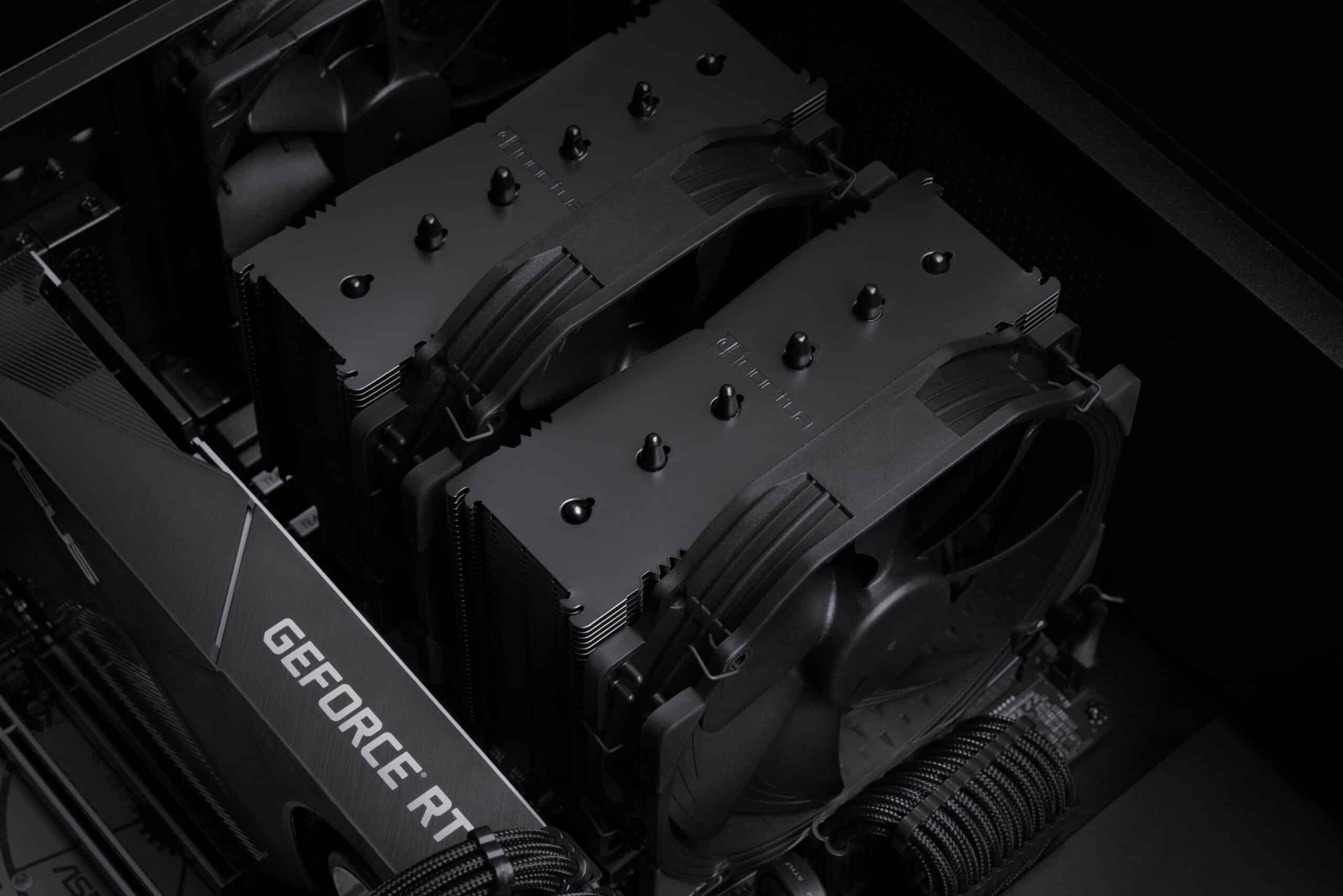 Noctua NH-D15 Chromax – Negro — vista 3