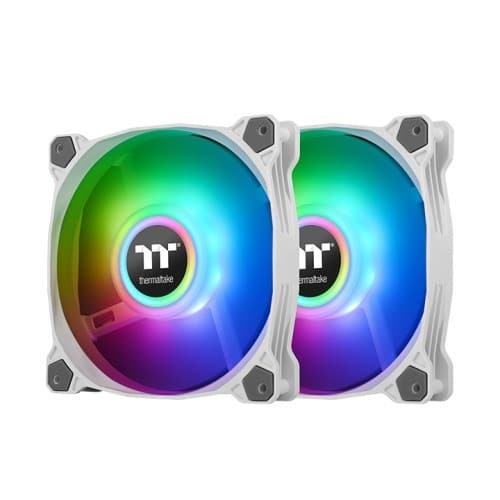 Thermaltake Pure Duo 12 ARGB Sync Pack De 2 Blanco