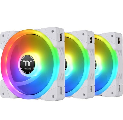 Thermaltake Swafan EX12 RGB – Pack De 3 -Blanco
