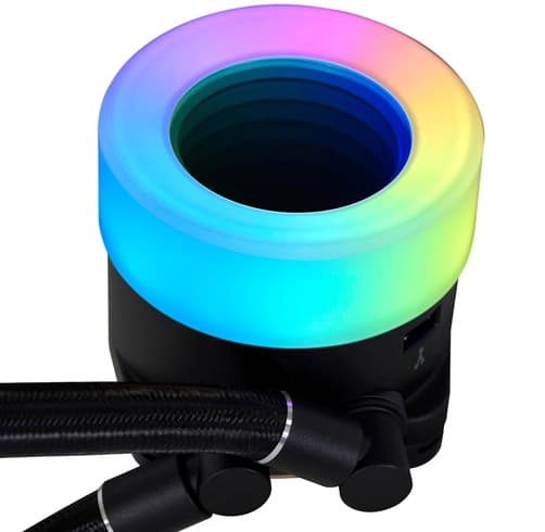 Lian Li GA II Trinity SL-INF 240 – Negro — vista 2