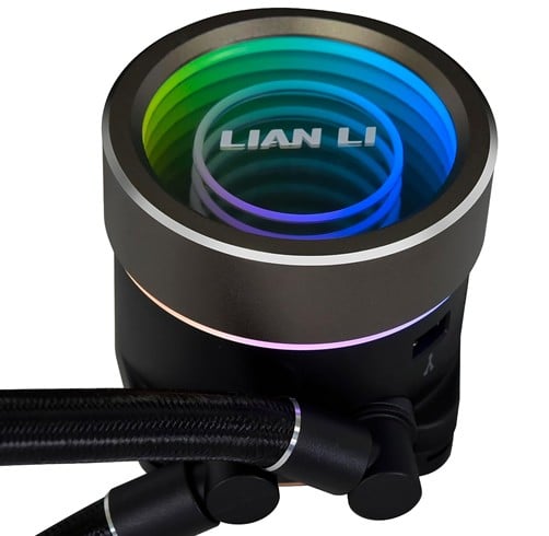 Lian Li GA II Trinity SL-INF 240 – Negro — vista 3