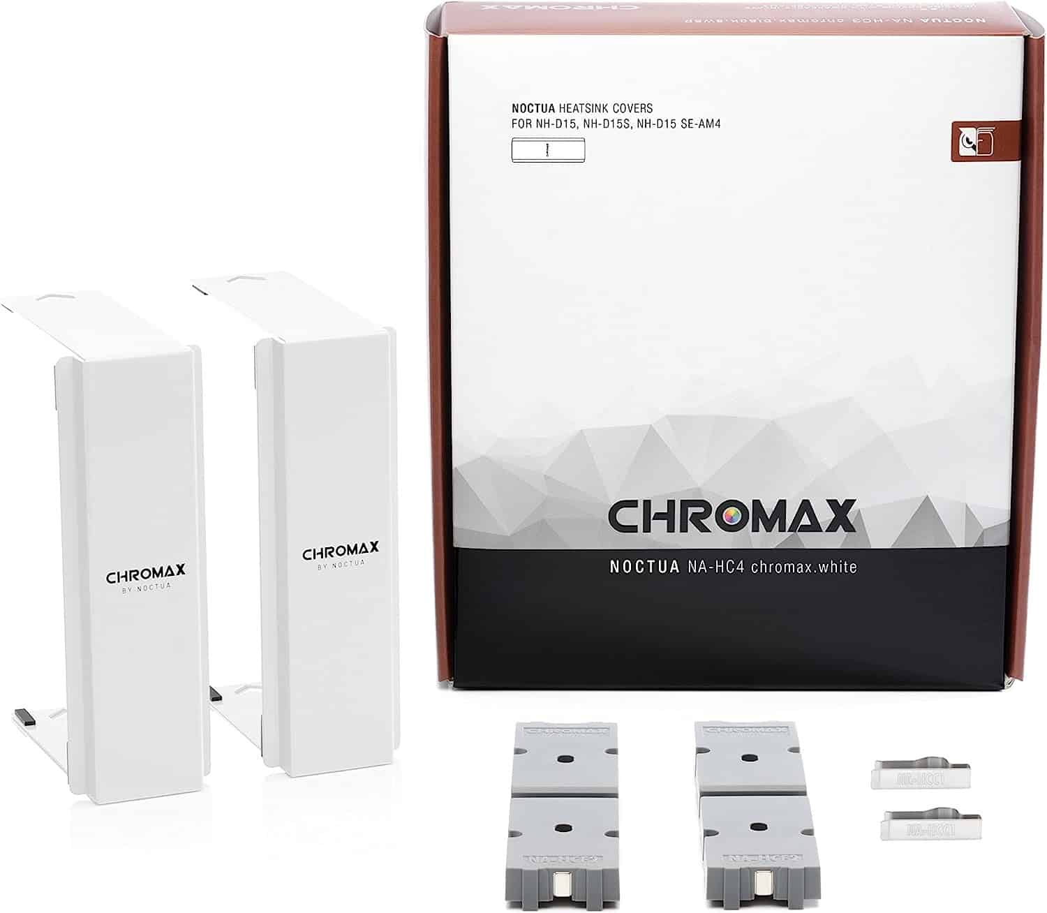 Cubierta Para Disipador Noctua Chromax White — vista 3