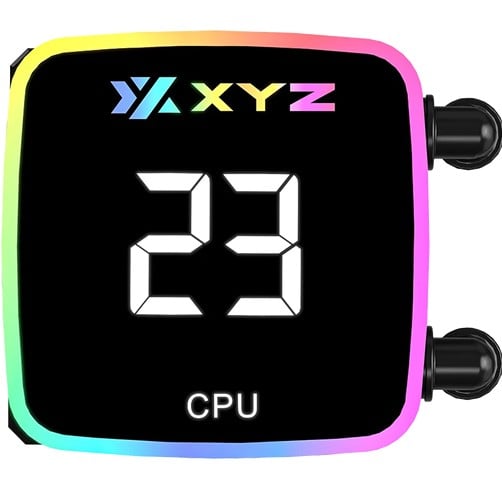 XYZ Aquapulse 360 A-RGB Liquid Cooler – Negro — vista 2
