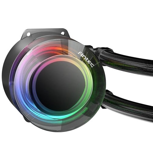 Antec Vortex Lum 240 – ARGB – Negro — vista 2