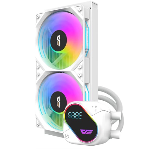 DarkFlash DO240 – 240MM – LCD – Blanco — vista 2