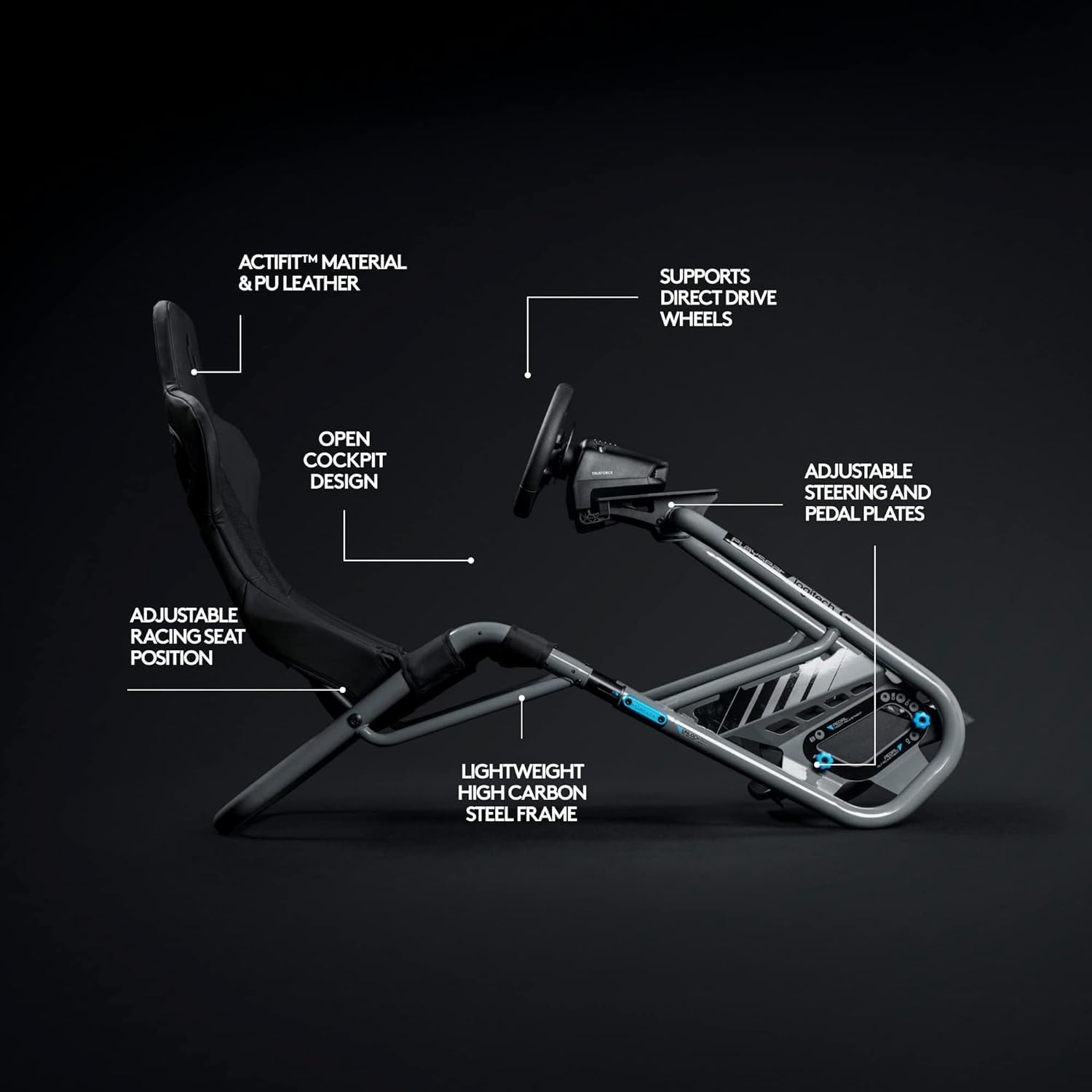 Playseat Trophy – Logitech G Edition — vista 3