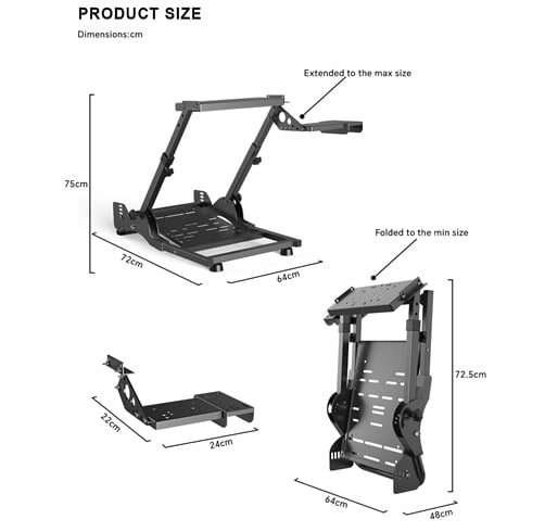 Base Para Volante PXN A10 — vista 2
