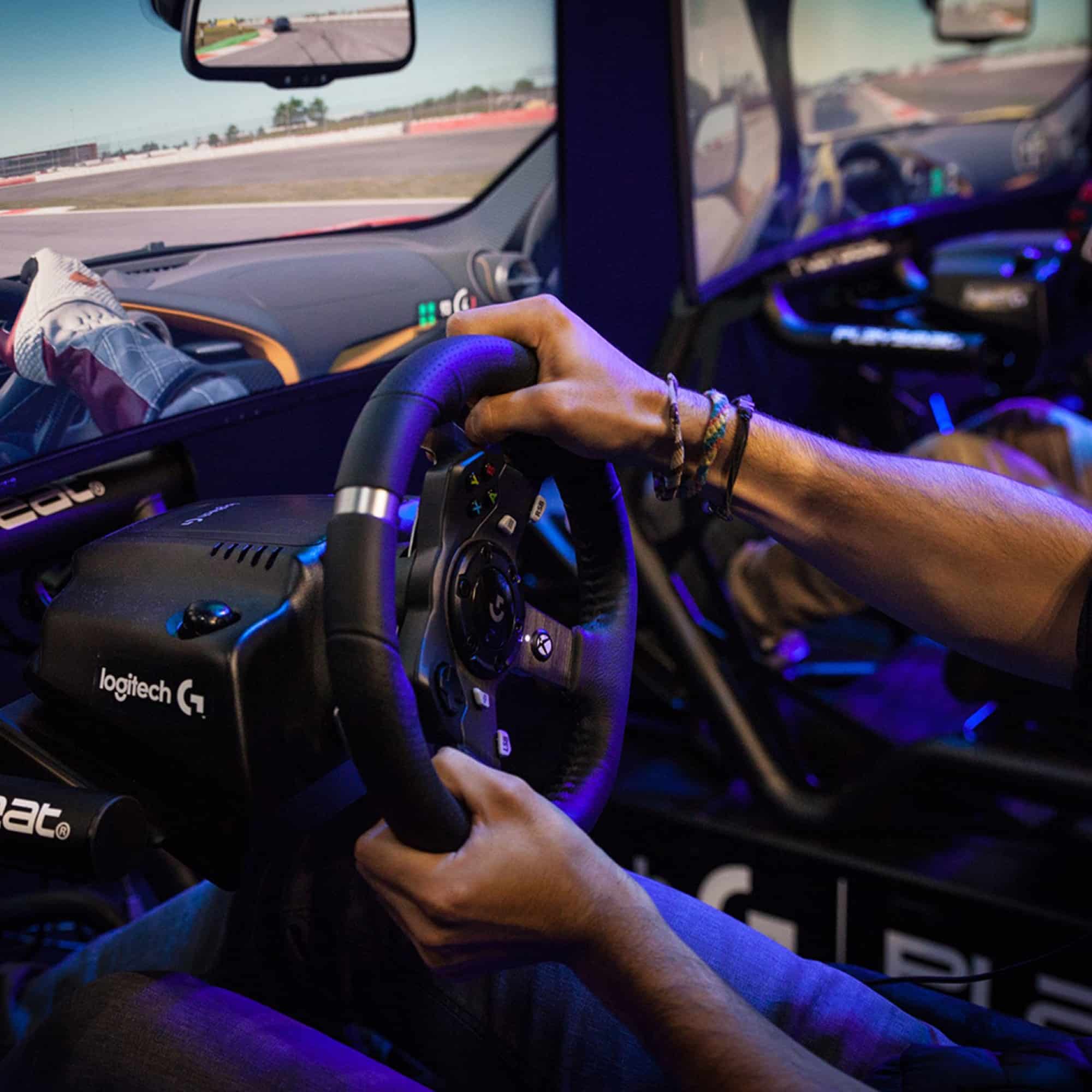 Combo Volante Logitech G920 Driving Force + Shifter — vista 3