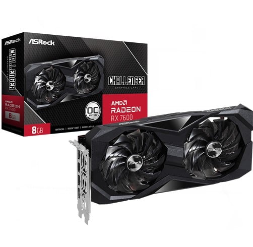 Asrock AMD Radeon RX 7600 Challenger 8GB OC