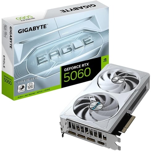 Gigabyte Eagle OC Ice GeForce RTX 5060 – 8GB