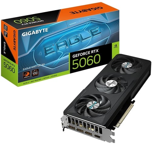 Gigabyte Eagle Max GeForce RTX 5060 OC – 8GB