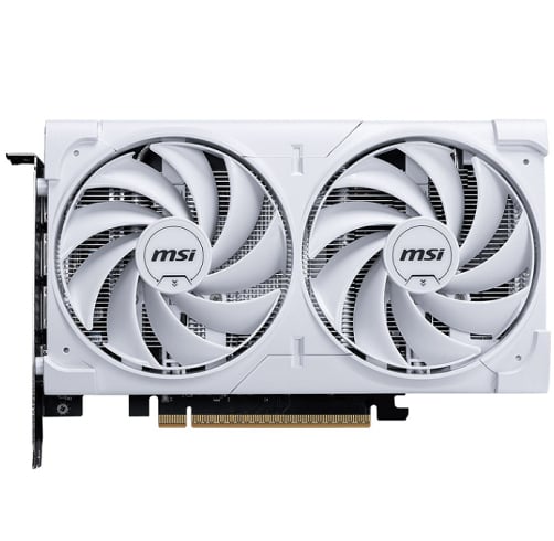 MSI Geforce RTX 5060 Ventus 2X OC – 8GB – Blanco — vista 2