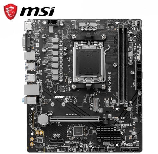 MSI Pro A620M-E — vista 2