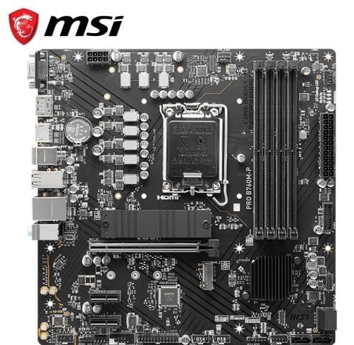 MSI Pro B760M-P- DDR5 — vista 2