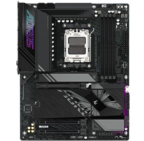 Gigabyte X870E Aorus Elite Wifi 7 — vista 2