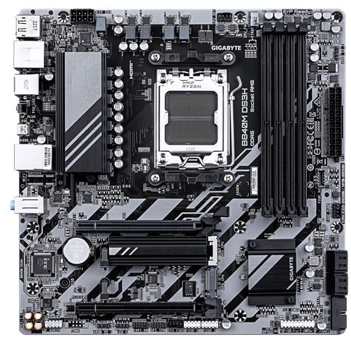 Gigabyte B840M DS3H — vista 2