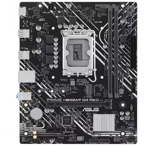 Asus Prime H610M-F D4 R2.0 – DDR4 — vista 2