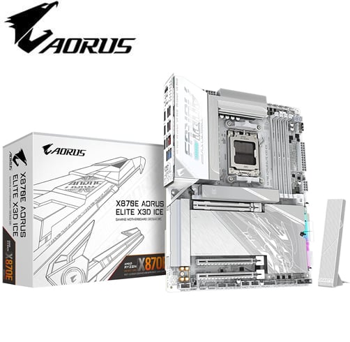 Gigabyte X870E Aorus Elite X3D Ice – Wifi 7