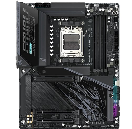 Gigabyte X870E Aorus Elite X3D – Wifi 7 — vista 2