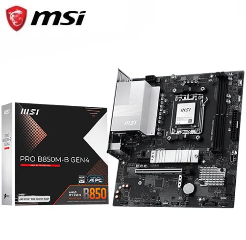 MSI Pro B850M-B Gen4