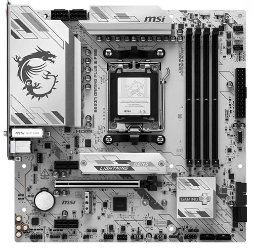 MSI B850M Gaming Plus Wifi 6E — vista 2