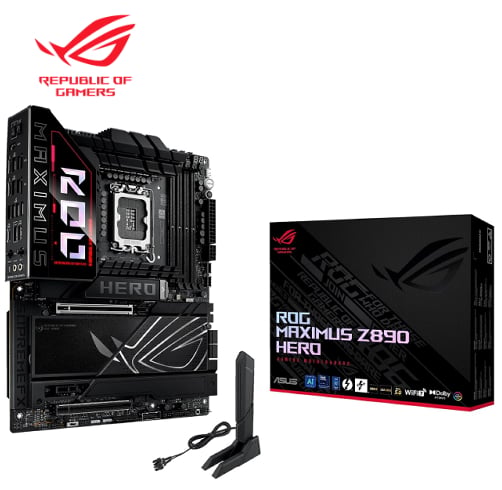 Asus ROG Maximus Z890 Hero – LGA1851 – DDR5