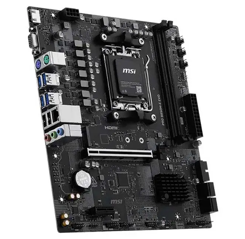 MSI Pro B850M-E Evo — vista 2