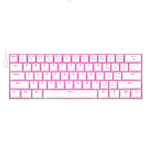 Redragon Dragonborn K630 Blanco RGB – Red — vista 2