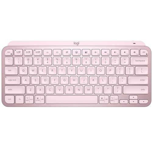 Logitech MX Keys Mini – Rosa – Ingles