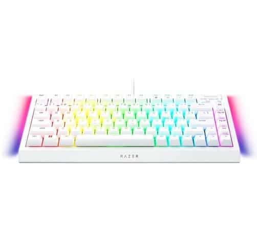 Razer Blackwidow V4 75% Blanco-Ingles — vista 2