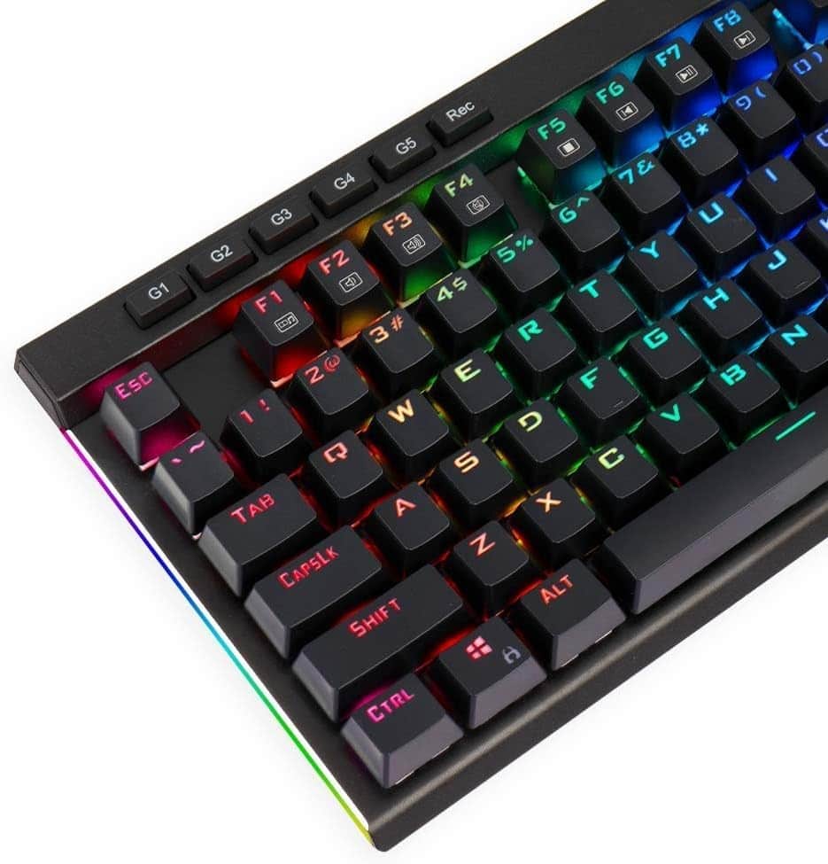 Redragon Vata – Blue – K580RGB — vista 3