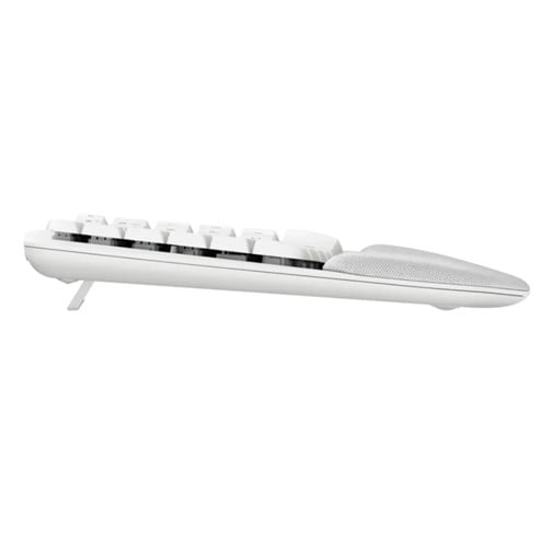 Logitech Wave Keys – Ergo Series – Español – Blanco — vista 2