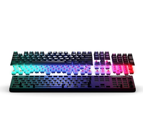 SteelSeries Apex 7 – Red Linear – Ingles — vista 2