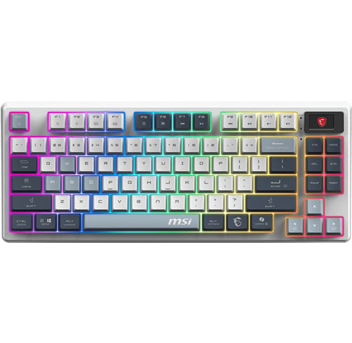 MSI Forge GK600 TKL – Wireless – Ingles – 75% — vista 2