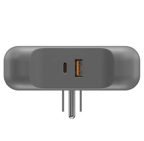 Regleta De Pared UNNO TEKNO De 6 EN 1 – USB — vista 2