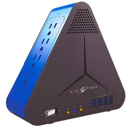 Regulador De Voltaje Centra R-Plus USB 2000VA/1000W